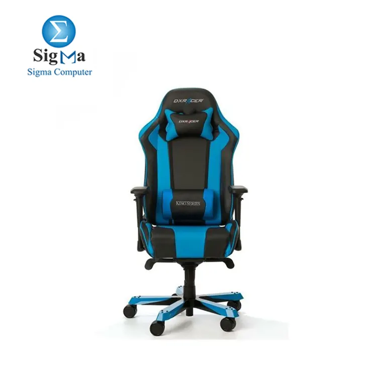 Dxarcer King Series Black And Blue Gaming Chair, GC-K06-NB-S1